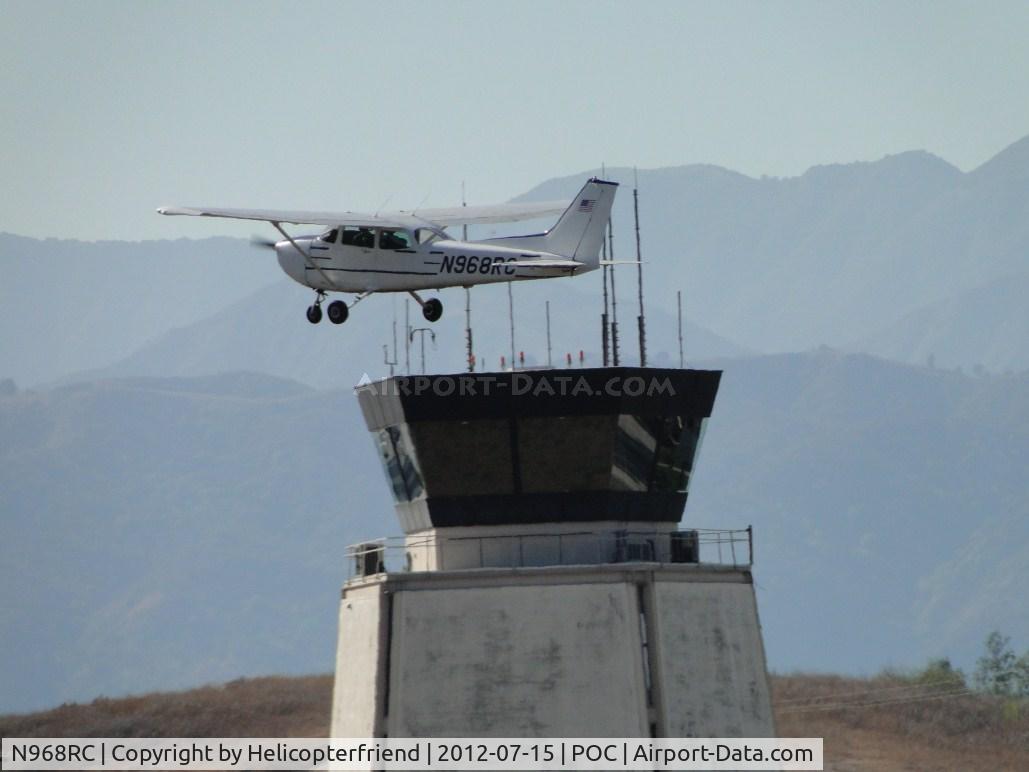 N968RC, 1984 Cessna 172P C/N 17276126, Climbing above the tower