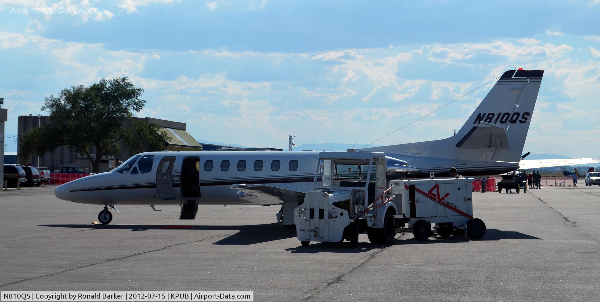 N810QS, 2002 Cessna 560 Citation Encore C/N 560-0625, Pueblo