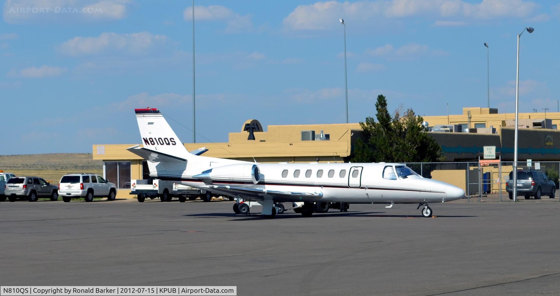 N810QS, 2002 Cessna 560 Citation Encore C/N 560-0625, Pueblo