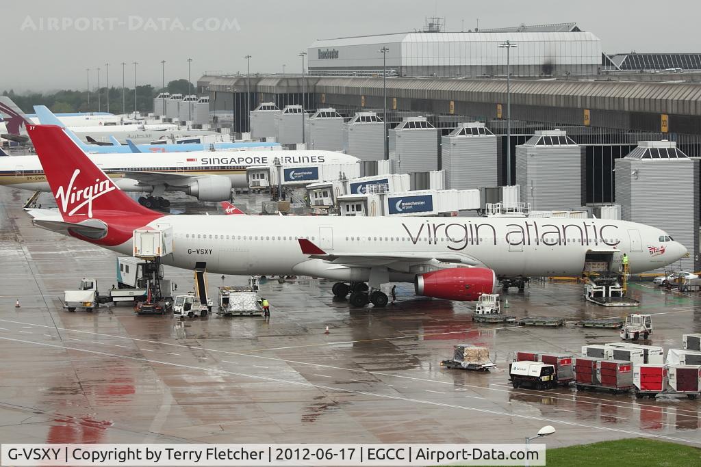 G-VSXY, 2010 Airbus A330-343X C/N 1195, at Manchester