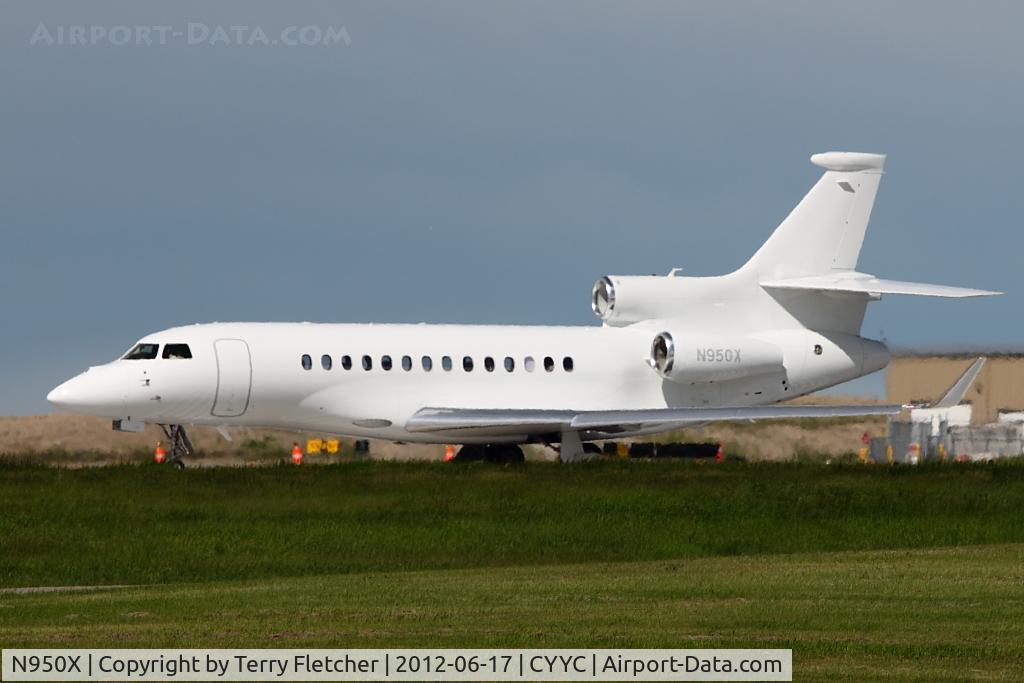 N950X, 2011 Dassault Falcon 7X C/N 131, at Calgary