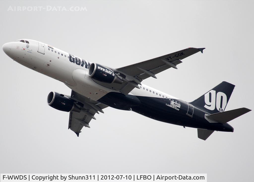 F-WWDS, 2012 Airbus A320-214 C/N 5232, C/n 5232 - To be VT-GOK