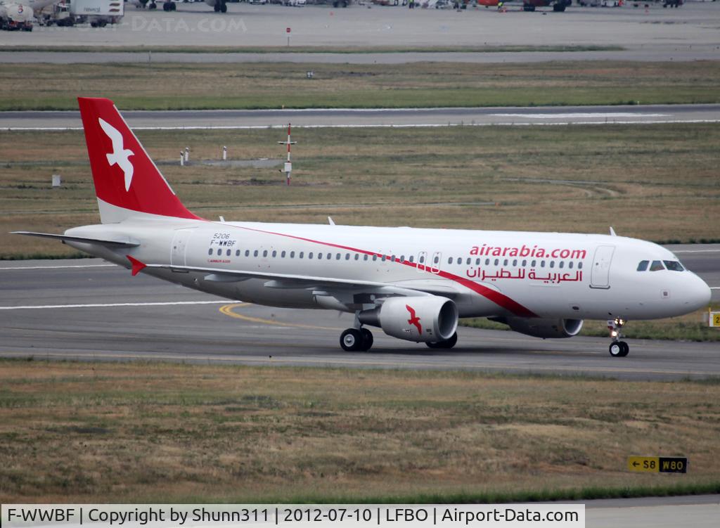 F-WWBF, 2012 Airbus A320-214 C/N 5206, C/n 5206 - To be A6-ANK