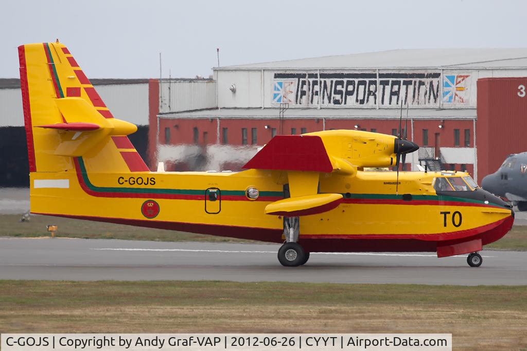 C-GOJS, 2012 Bombardier CL-415 (CL-215-6B11) C/N 2085, Morocco - Goverment CL-415