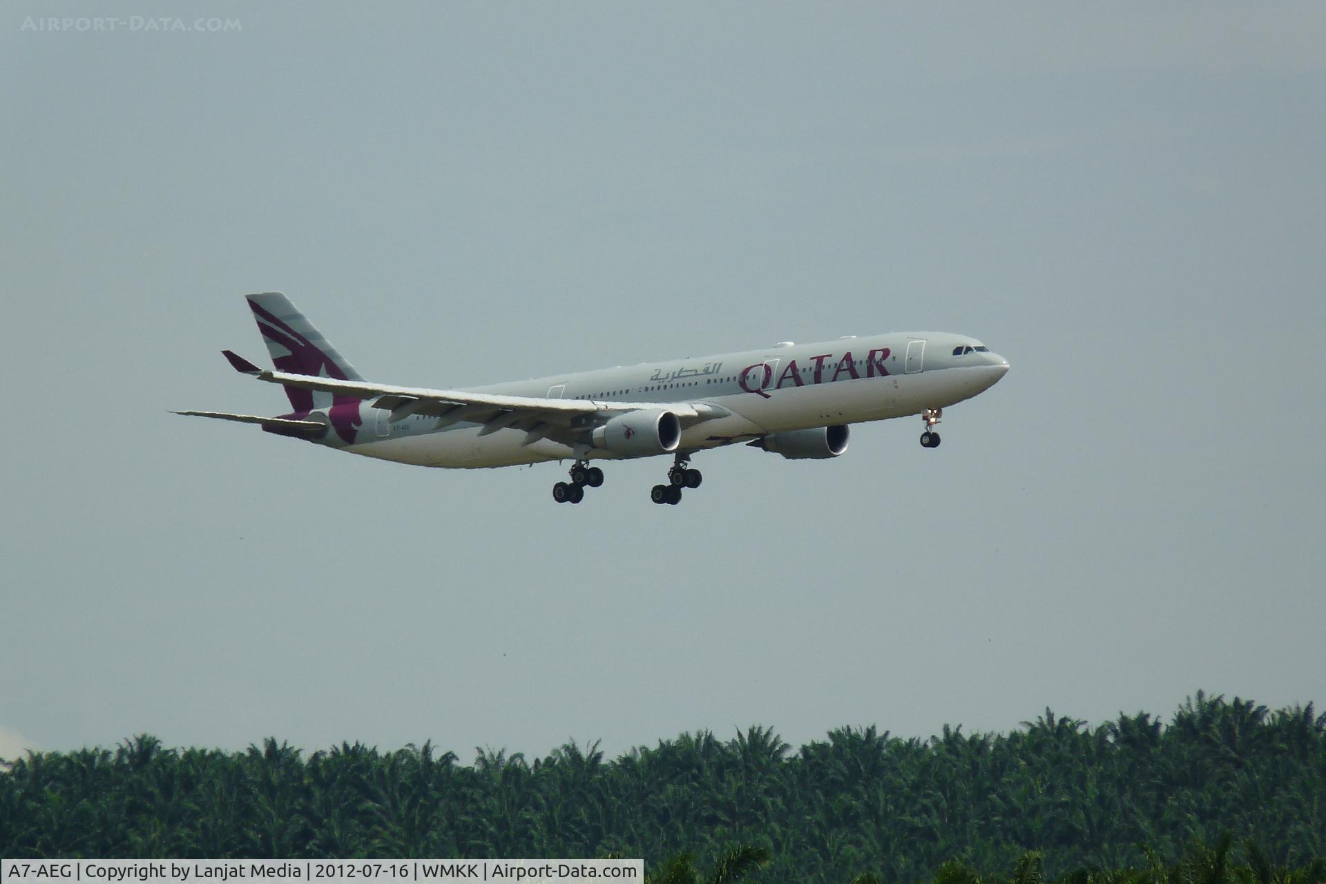 A7-AEG, 2006 Airbus A330-302 C/N 734, 2nd Landing Attempt