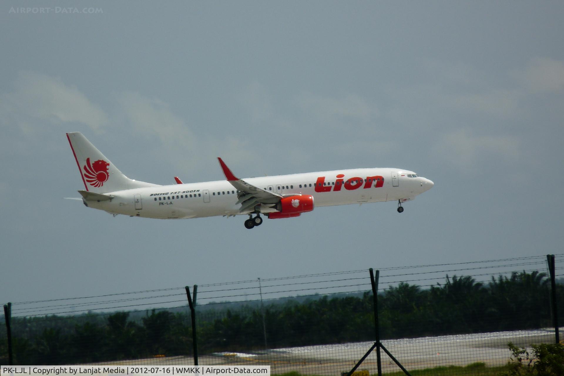 PK-LJL, 2012 Boeing 737-9GP/ER C/N 37290, Afternoon