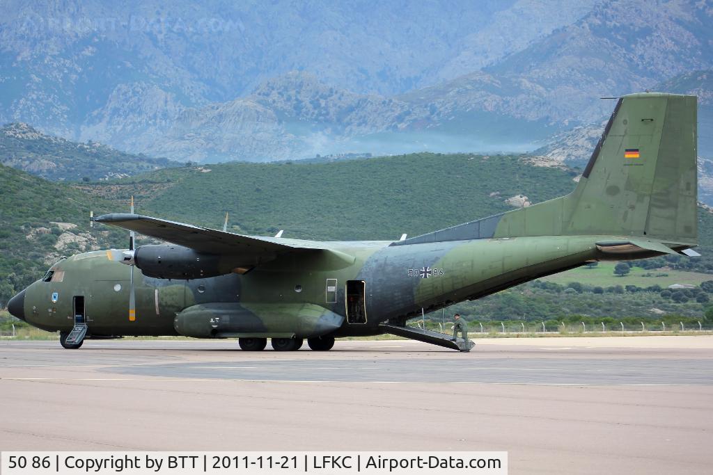 50 86, Transall C-160D C/N D123, Parking