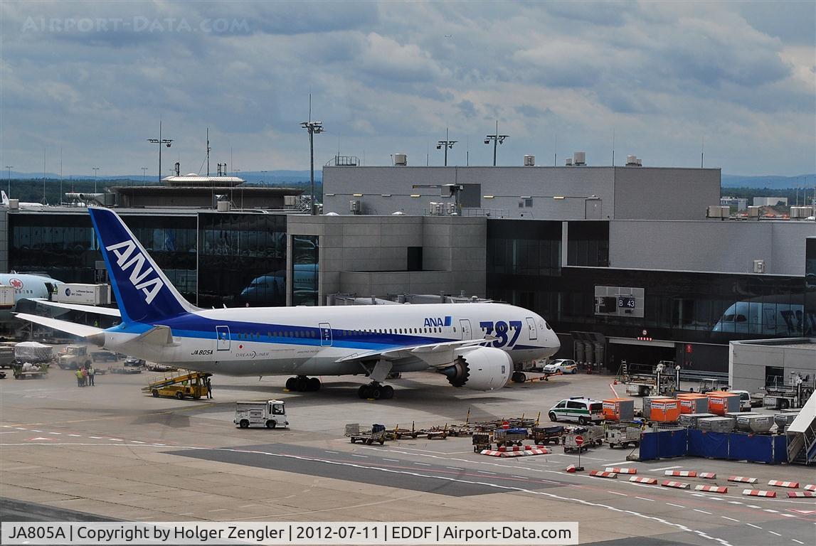 JA805A, 2010 Boeing 787-8 Dreamliner C/N 34514, Rare visitor on european skies.....