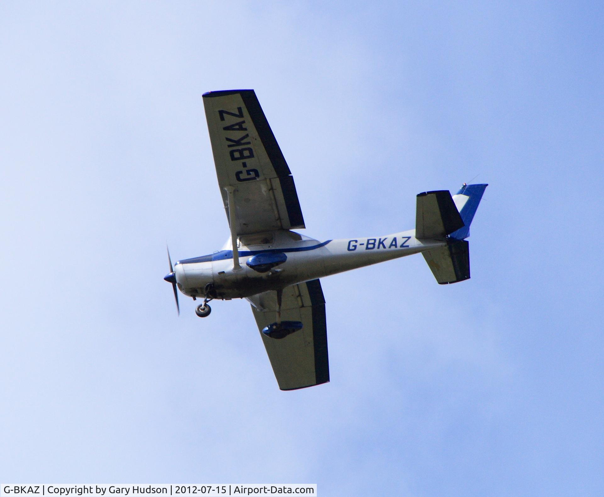 G-BKAZ, 1979 Cessna 152 C/N 152-82832, Flew over my house..captured with 300mm telephoto lens