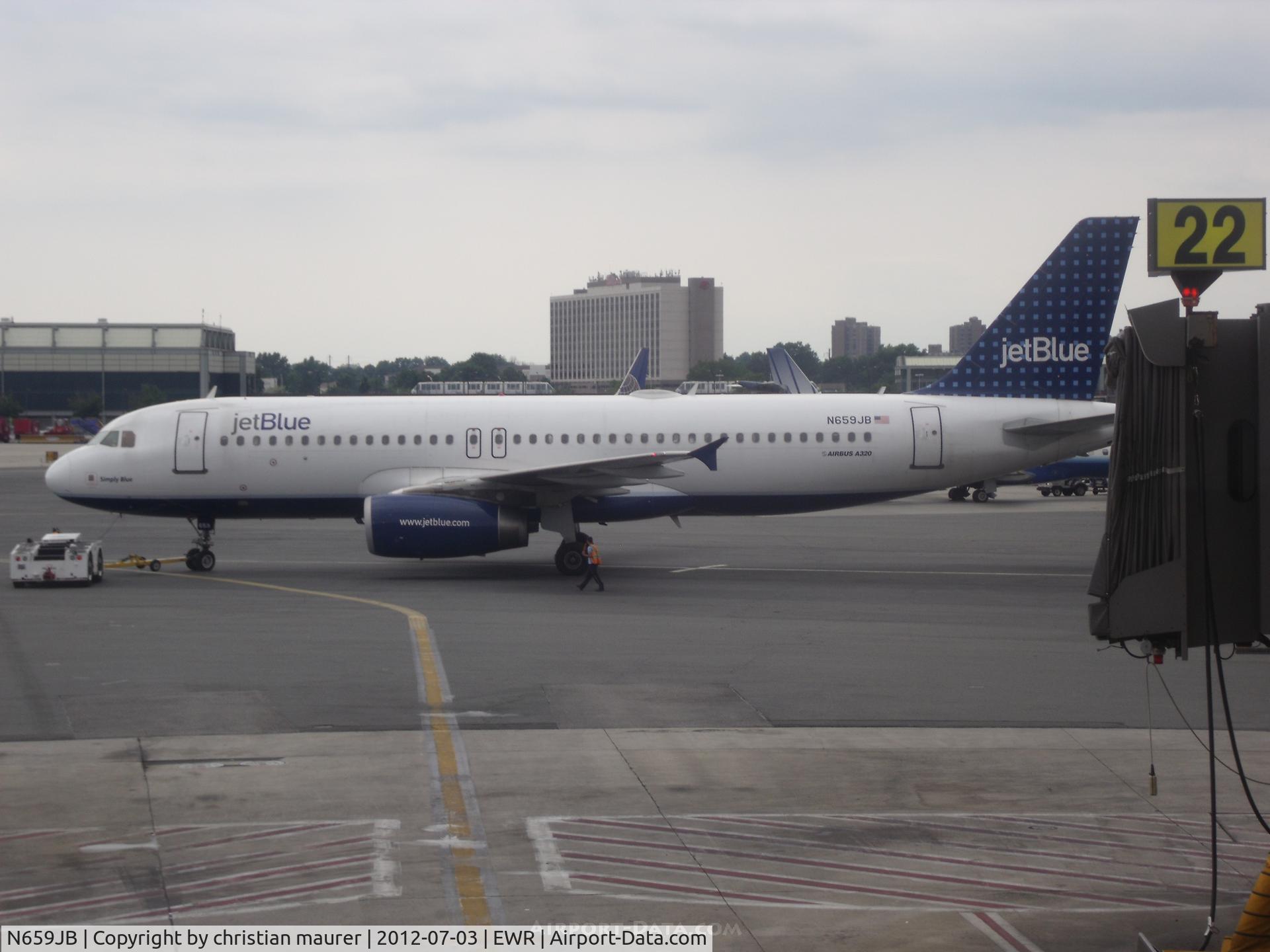 N659JB, 2007 Airbus A320-232 C/N 3190, a320