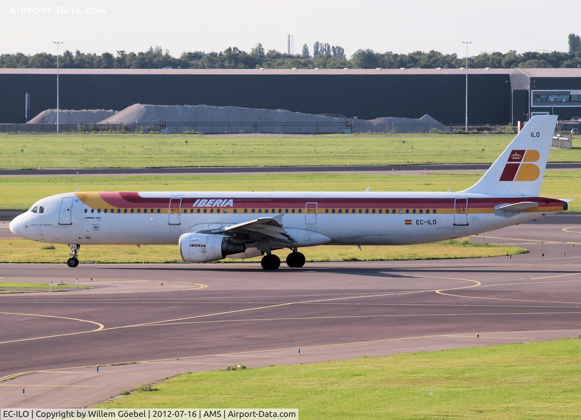 EC-ILO, 2002 Airbus A321-211 C/N 1681, Taxi to runway 24 of Schiphol Airport