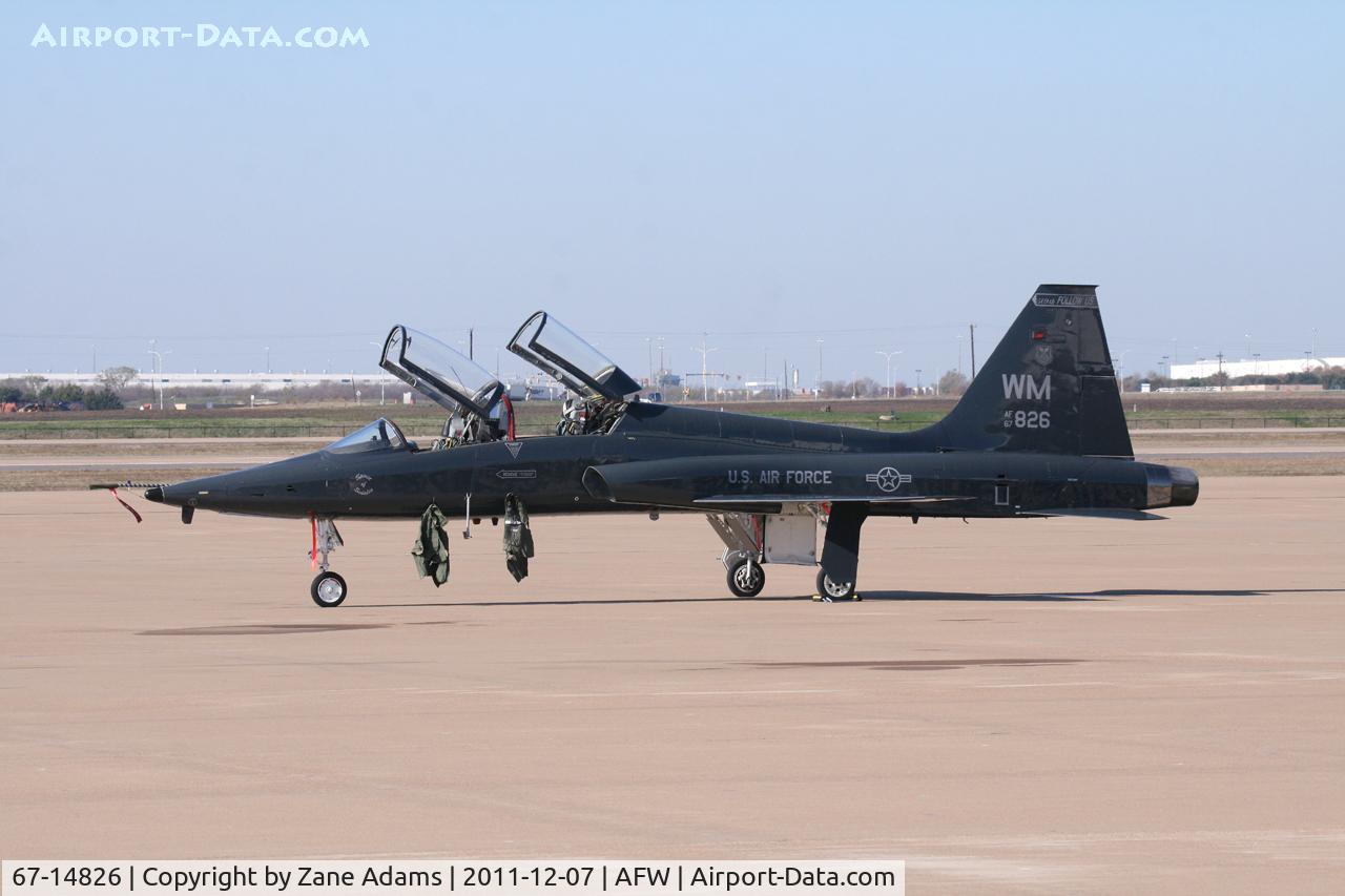 67-14826, 1967 Northrop T-38A Talon C/N T.6021, At Alliance Airport - Fort Worth, TX