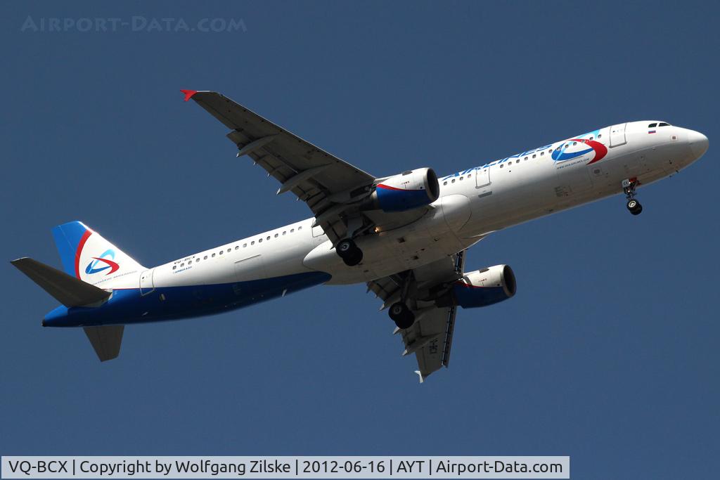 VQ-BCX, 2002 Airbus A321-211 C/N 1720, visitor