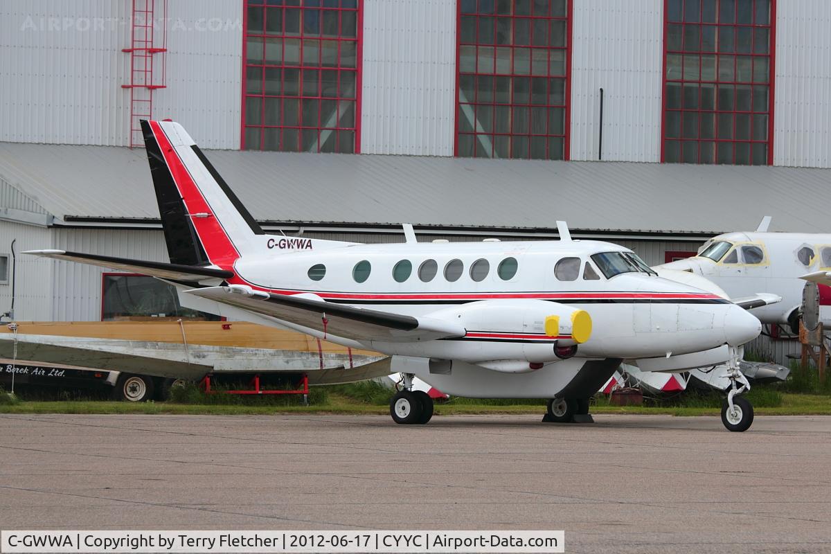 C-GWWA, 1969 Beech King Air 100 C/N B-27, at Calgary