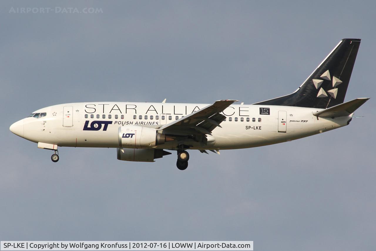 SP-LKE, 1993 Boeing 737-55D C/N 27130, LOT Polish