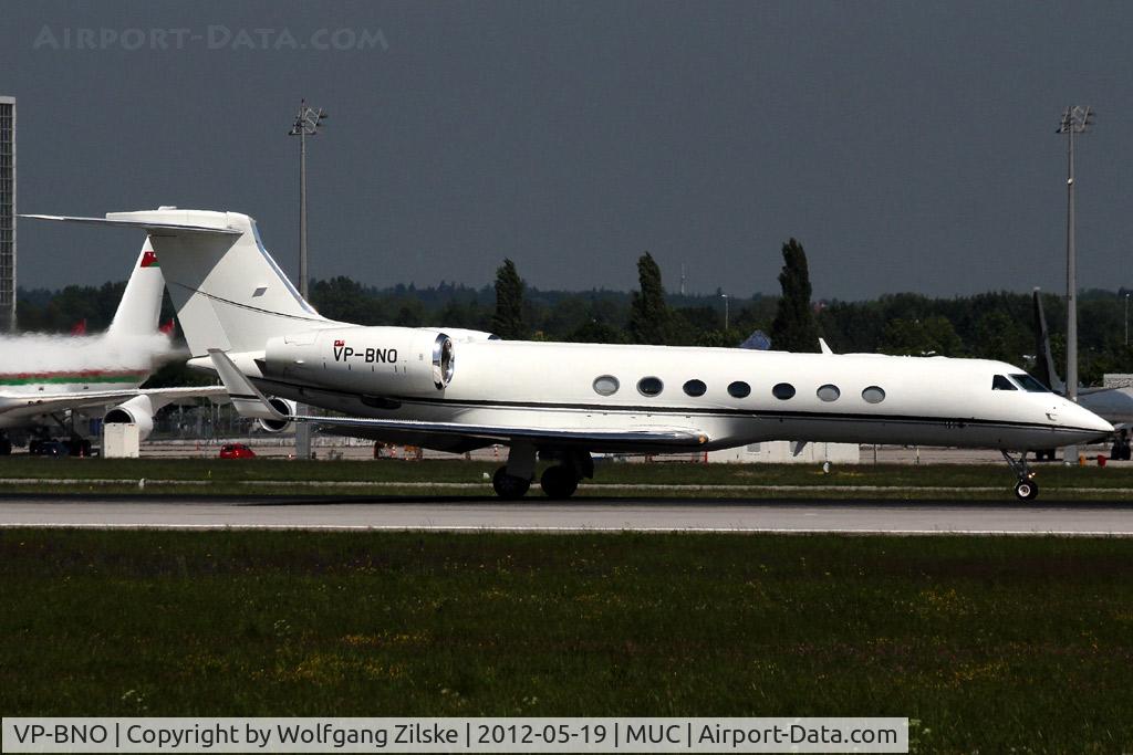 VP-BNO, 2004 Gulfstream Aerospace GV-SP (G550) C/N 5050, visitor