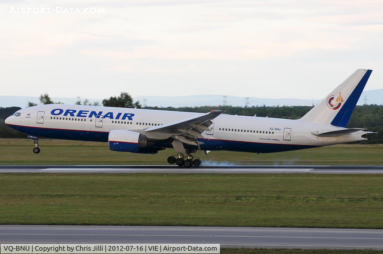 VQ-BNU, 1999 Boeing 777-2Q8/ER C/N 29908, Orenair