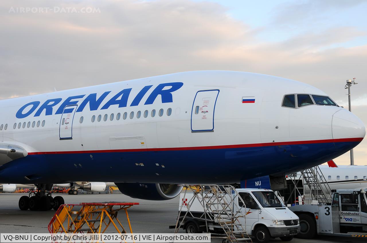 VQ-BNU, 1999 Boeing 777-2Q8/ER C/N 29908, Orenair