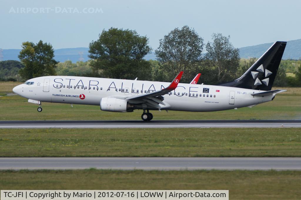TC-JFI, 1999 Boeing 737-8F2 C/N 29771, Star Alliance Colors
