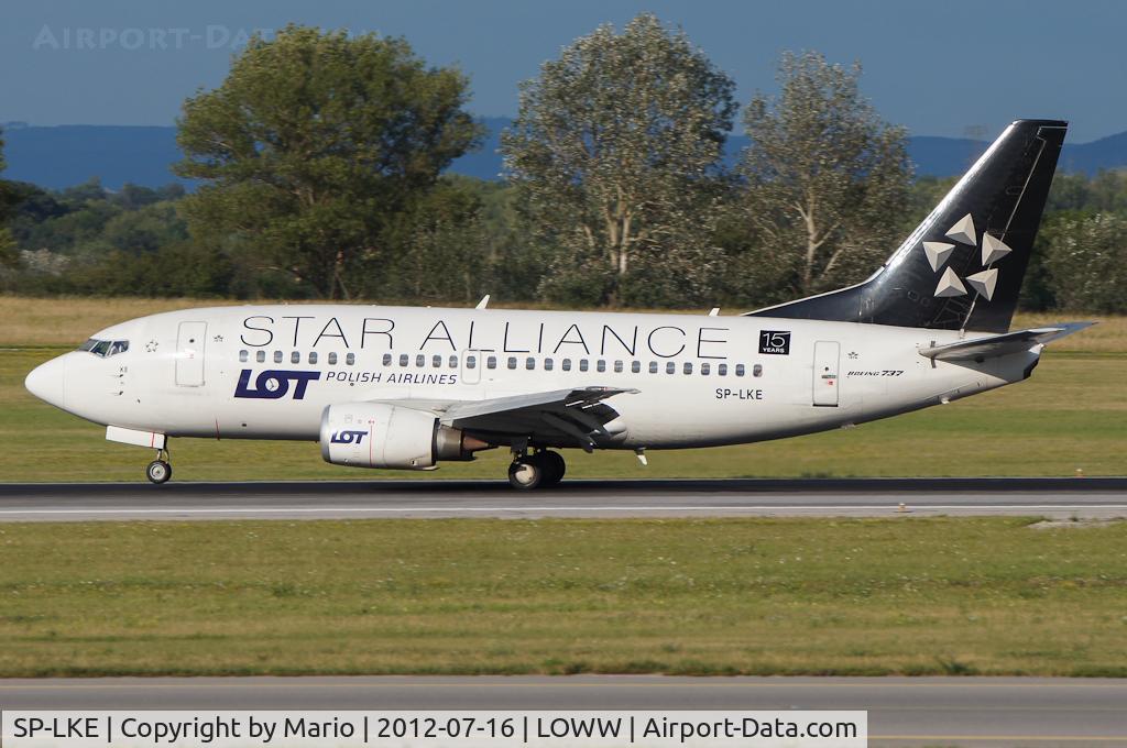 SP-LKE, 1993 Boeing 737-55D C/N 27130, Star Alliance Colors