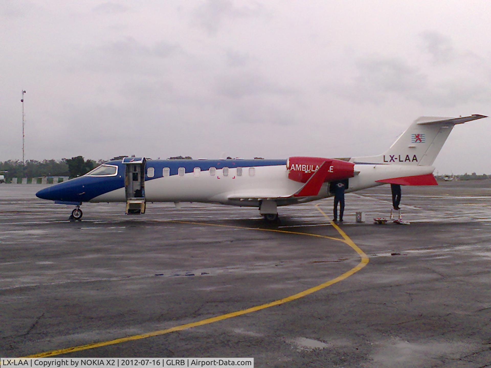 LX-LAA, 2006 Learjet 45 C/N 45-308, MONROVIA, LIBERIA