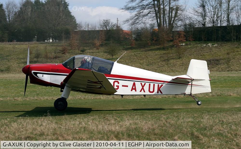 G-AXUK, 1962 SAN Jodel DR-1050 Ambassadeur C/N 292, Ex: F-BJYU > G-AXUK - Originally owned to and Trading as, General Aviation Services in December 1969 and currently owned to a Trustee of, Downlands Flying Group (2KI) since July 2001