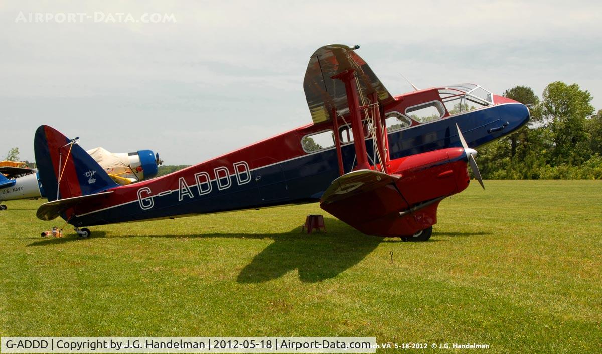 G-AAAD, De Havilland DH60X MOTH C/N 695, at  Virginia Military Aviation Museum