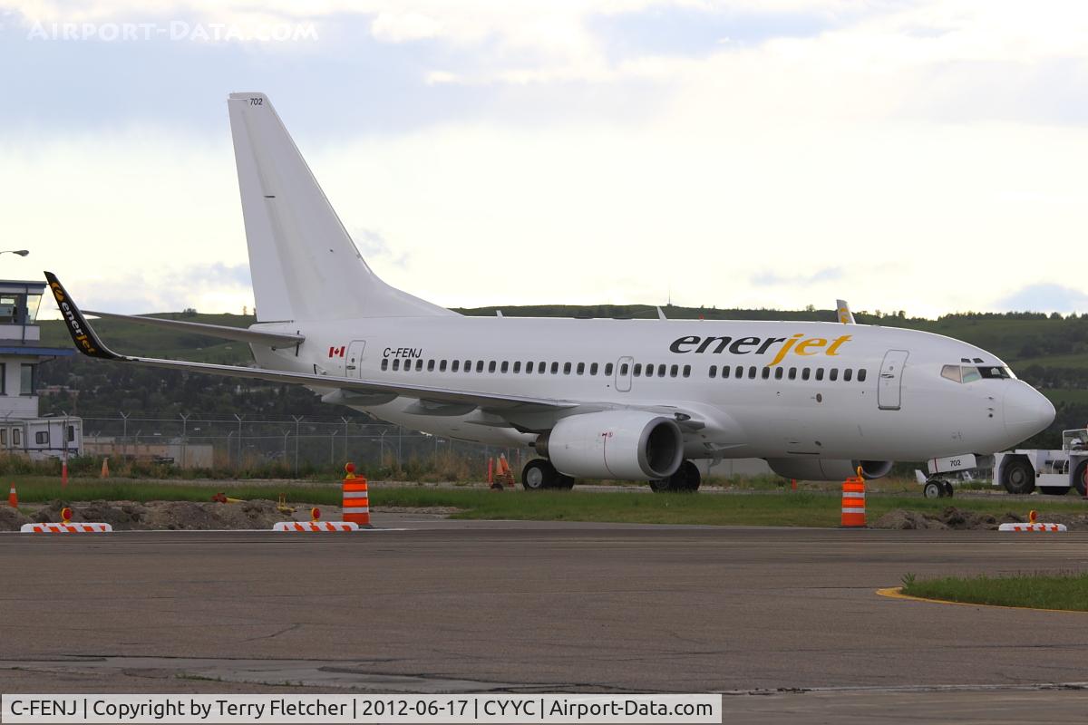 C-FENJ, 2002 Boeing 737-73V C/N 30244, at Calgary