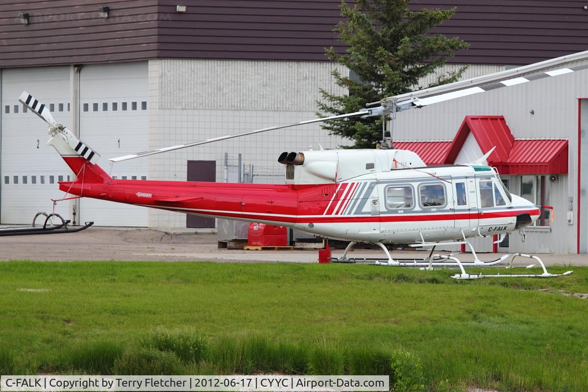C-FALK, Bell 212 C/N 30982, Bell 212, c/n: 30982 at Calgary