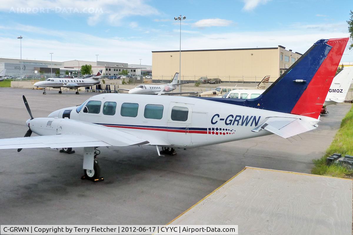 C-GRWN, 1980 Piper PA-31-350 Chieftain C/N 31-8152044, at Calgary