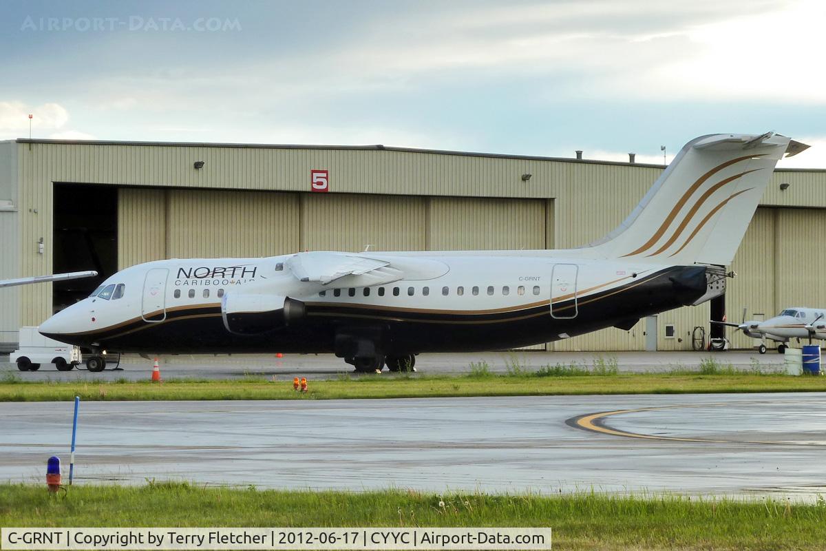 C-GRNT, 1989 British Aerospace BAe.146-200 C/N E2140, at Calgary