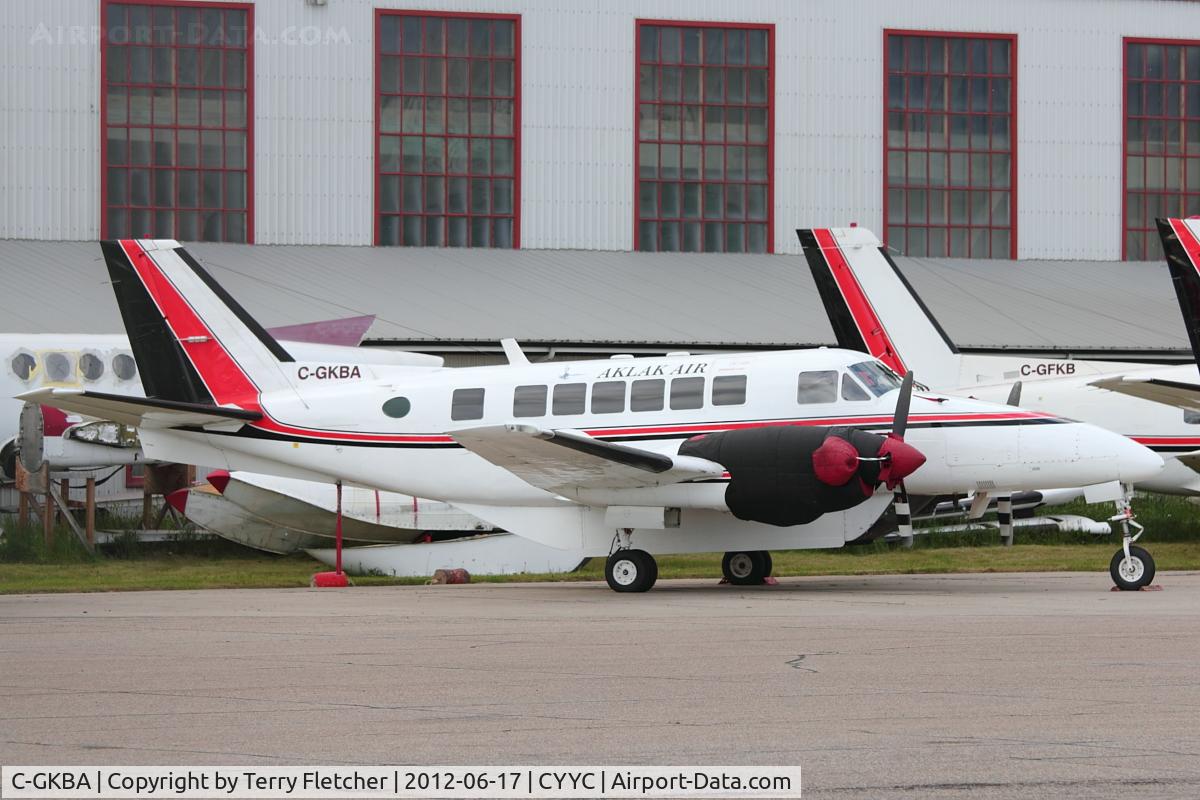 C-GKBA, 1975 Beech B99 C/N U-164, at Calgary