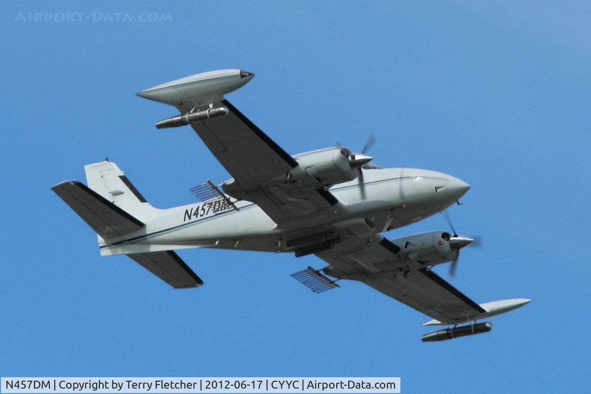 N457DM, 1978 Cessna 340A C/N 340A0554, at Calgary