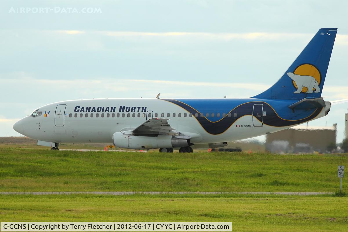 C-GCNS, 1985 Boeing 737-275 C/N 23283, at Calgary
