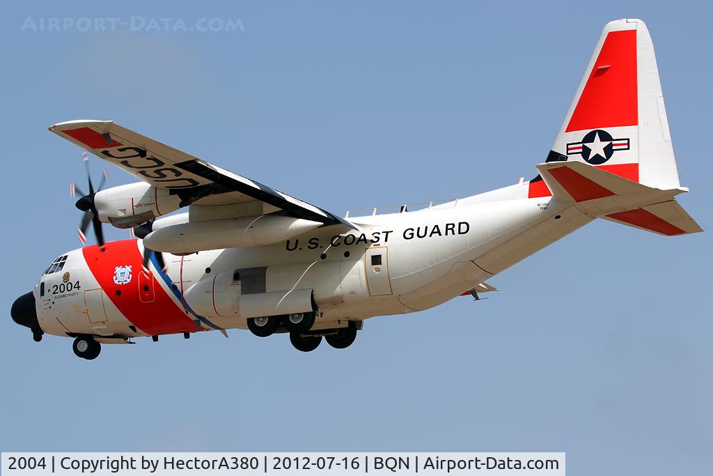 2004, Lockheed Martin HC-130J Hercules C/N 382-5535, Arribing in BQN