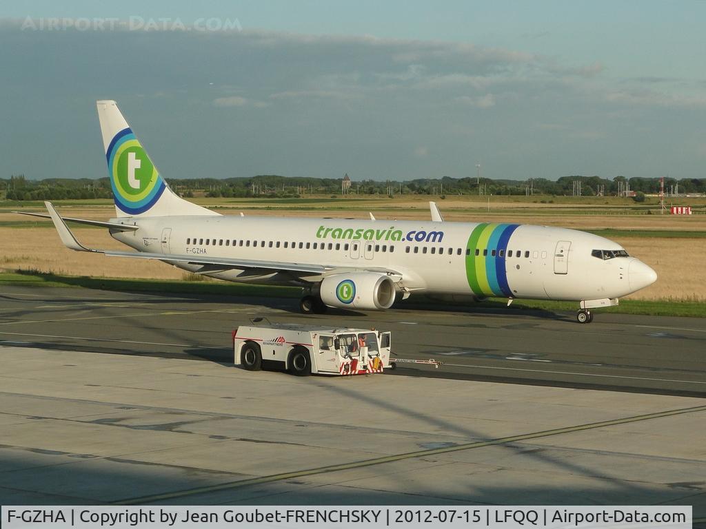 F-GZHA, 2007 Boeing 737-8GJ C/N 34901, departure to Djerba