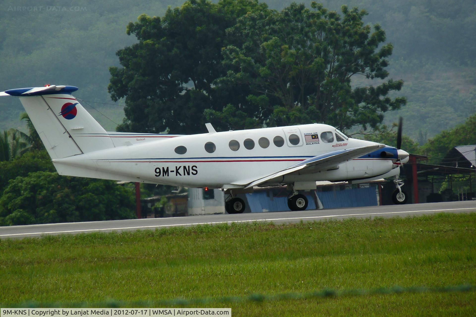 9M-KNS, 1977 Beech 200 Super King Air C/N BB-294, Sabah Air