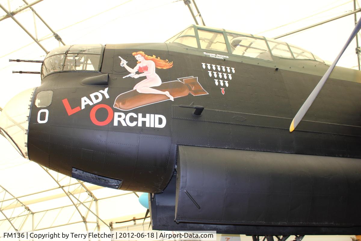 FM136, 1945 Avro 683 Lancaster Mk. X C/N 31341, At AeroSpace Museum of Calgary