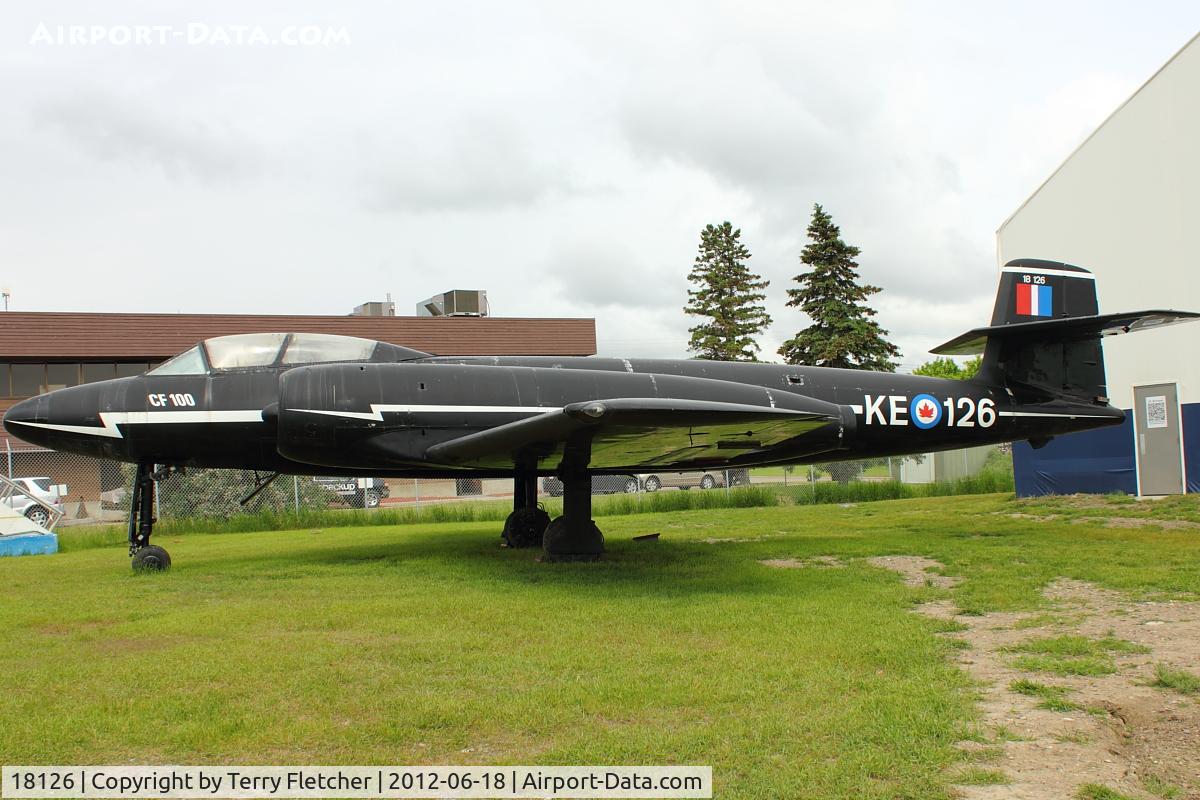 18126, Avro Canada CF-100 Canuck Mk3D C/N 026, At AeroSpace Museum of Calgary