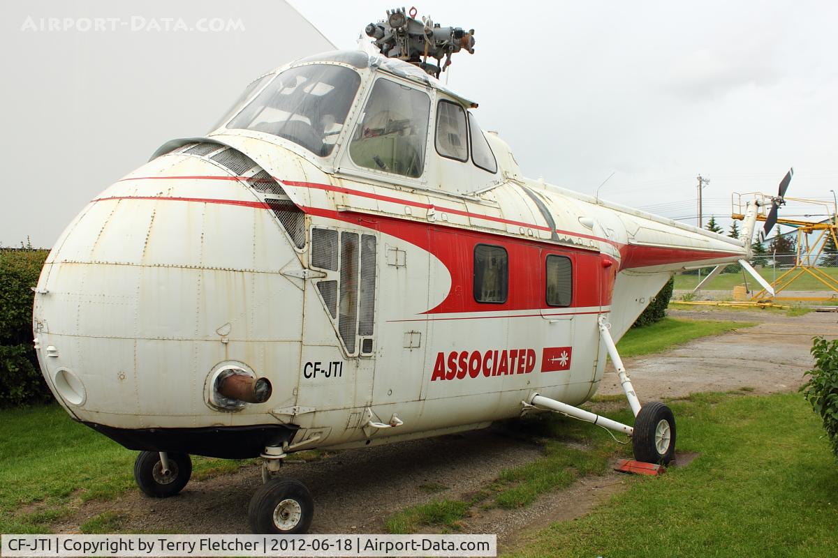 CF-JTI, 1954 Sikorsky S-55 C/N 55822, At AeroSpace Museum of Calgary