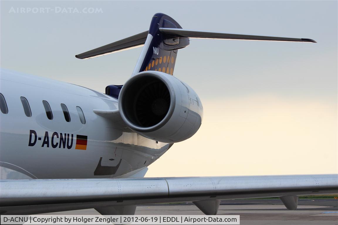 D-ACNU, 2011 Bombardier CRJ-900 NG (CL-600-2D24) C/N 15265, Detail of the new generation....