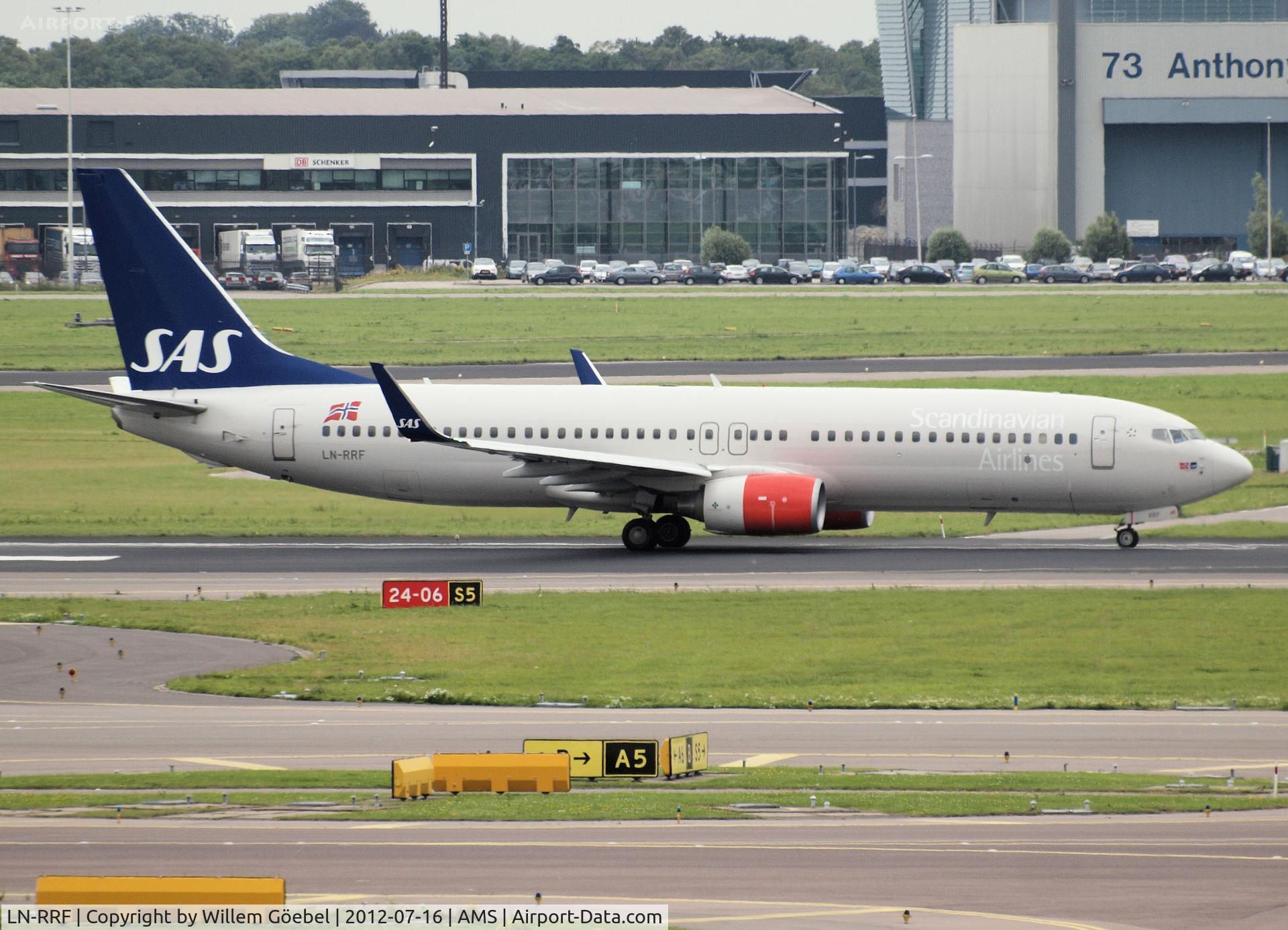 LN-RRF, 2008 Boeing 737-85P C/N 35707, Taxi to runway 24 of Schiphol Airport