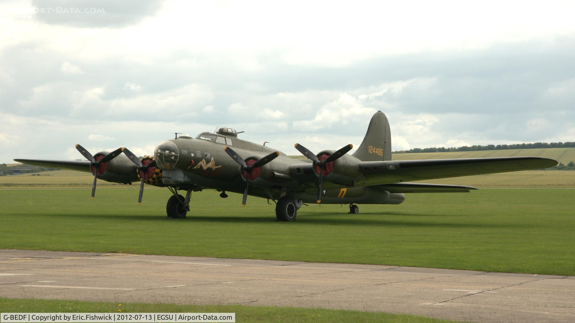 G-BEDF, 1944 Boeing B-17G Flying Fortress C/N 8693, 3. G-BEDF at the Imperial war Museum, Duxford