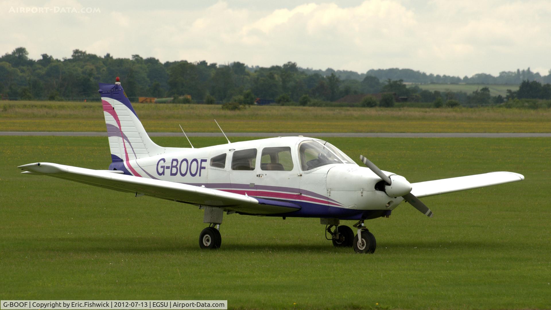 G-BOOF, 1978 Piper PA-28-181 Cherokee Archer II C/N 28-7890084, 3. G-BOOF at Duxford
