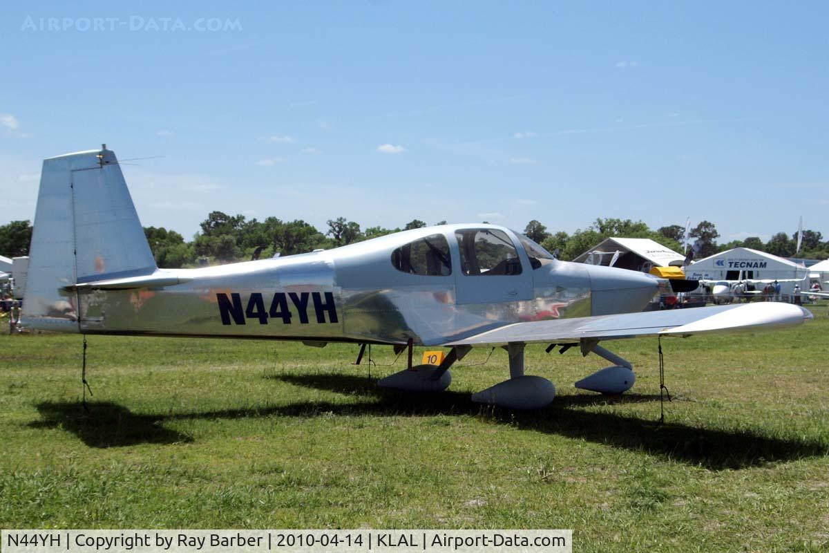 N44YH, Vans RV-10 C/N 40617, Van's RV-10 [40617] Lakeland-Linder~N 14/04/2010. Needs a paint scheme now.