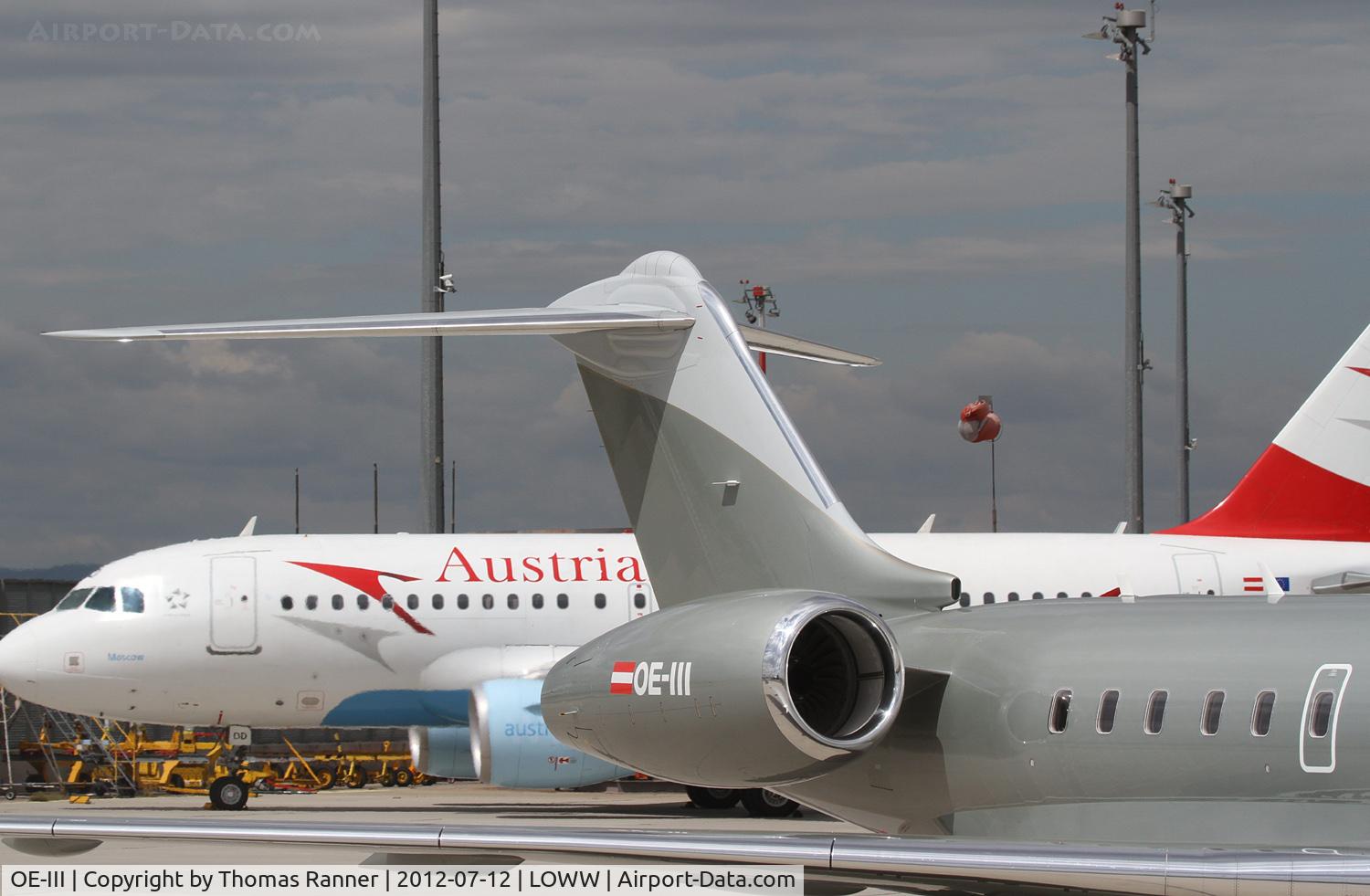 OE-III, 2010 Bombardier Global 5000 (BD-700-1A10) C/N 9401, Amira Air Bombadier BD-700