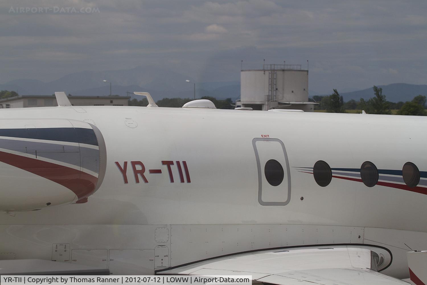 YR-TII, 2003 Israel Aircraft Industries Gulfstream 200 C/N 089, Tiriac Air Gulfstream 200