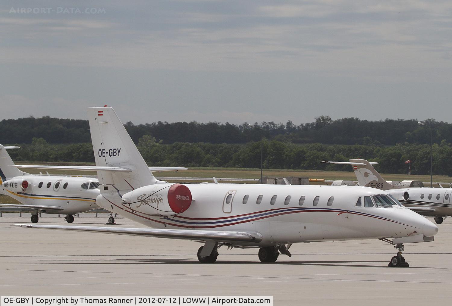 OE-GBY, 2006 Cessna 680 Citation Sovereign C/N 680-0066, MAP Jets Cessna 680