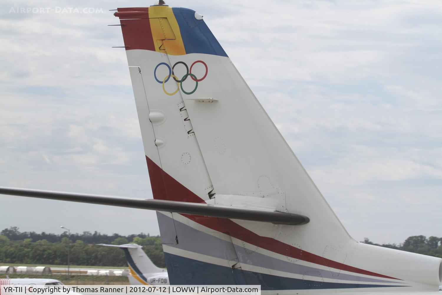 YR-TII, 2003 Israel Aircraft Industries Gulfstream 200 C/N 089, Tiriac Air Gulfstream 200