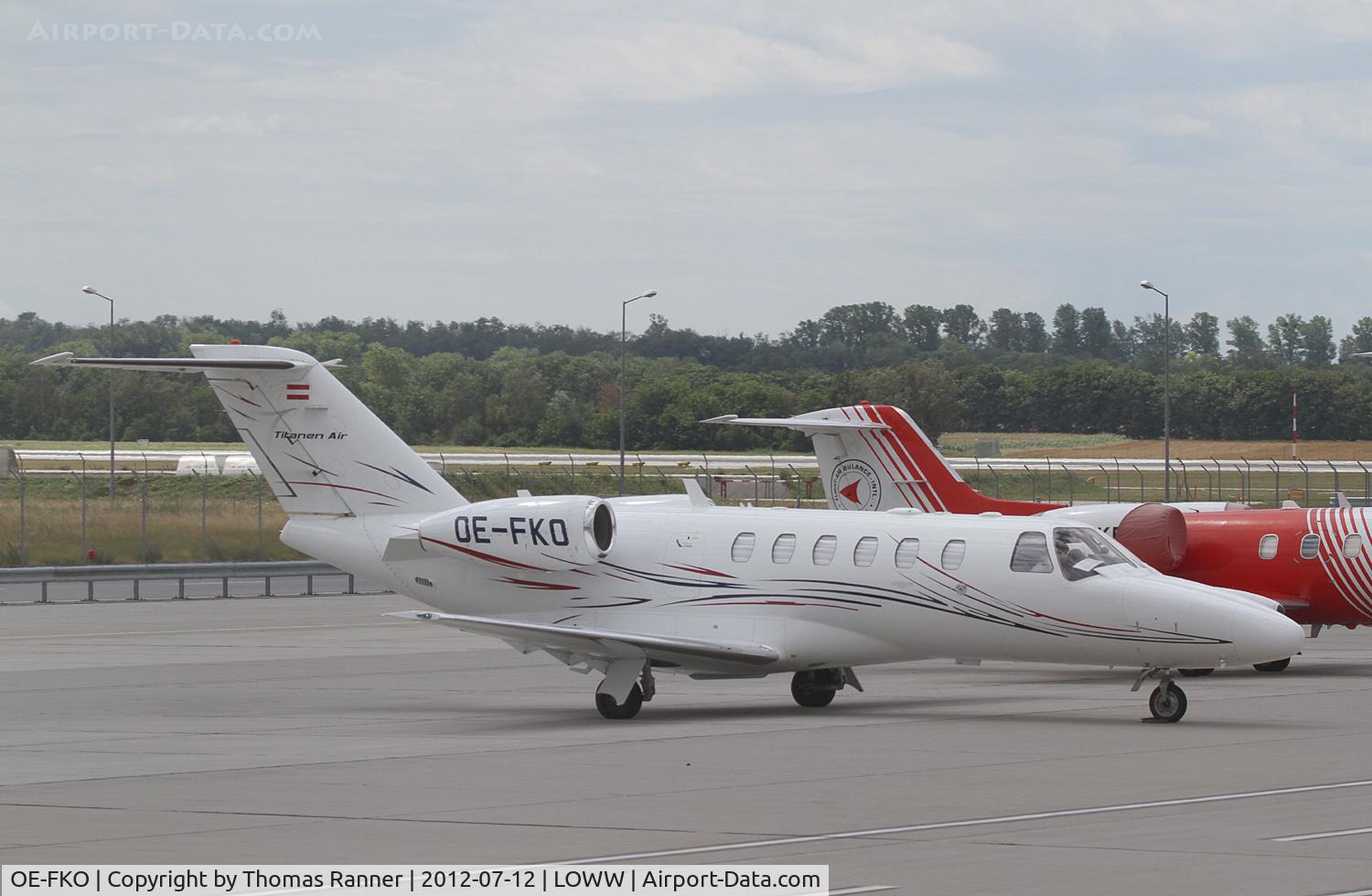 OE-FKO, 2008 Cessna 525A CitationJet CJ2+ C/N 525A-0390, Titanen Air Cessna 525